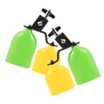 thumbnail image 4 of SASABAXI 1 Pair Musical Instruments Cowbells Green PVC For Music Performances With Durable And Versatile Design, 4 of 7
