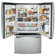 thumbnail image 2 of GE APPLIANCES GNE27JYMFS french door freestanding refrigerator Stainless Steel, 2 of 5