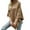 Beige, variant on Women's Solid Color High Neck Sweater Cloak Sweater Shawl Coat