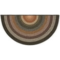 thumbnail image 2 of Safavieh Braided Ellen Bordered Machine Washable Reversible Area Rug, Multi, 2'6" x 5' Half Moon, 2 of 13