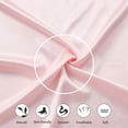 thumbnail image 5 of 2-Pack 22 Momme Mulberry Silk Washable Pillowcases, Standard, Pink, 5 of 8