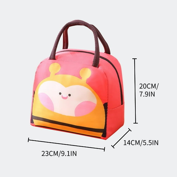 Moocorvic Lunch Bag, Cute Lunch Bag Box for Reusable Insulated Lunch Bog, Student Office Worker Lunch