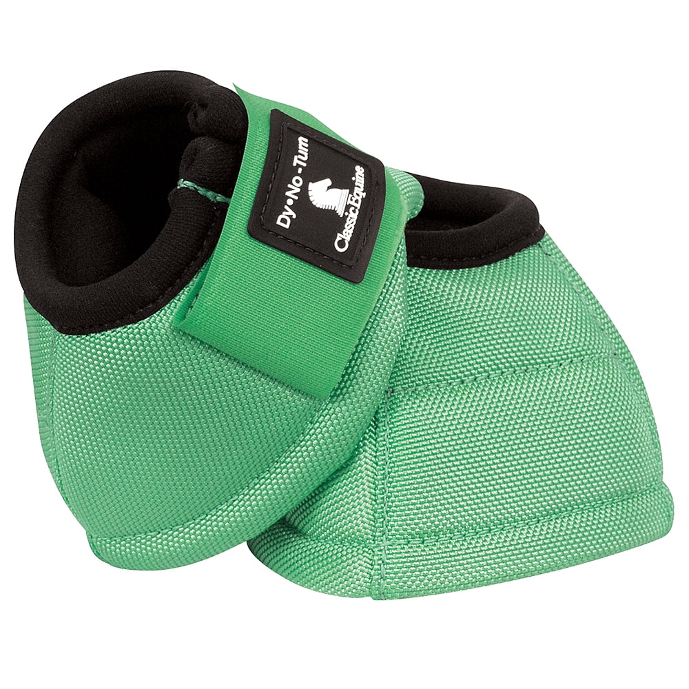 Classic Equine Dyno Horse No Turn Bell Boots Pair Purple