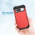 thumbnail image 2 of Cowithday for Google Pixel 7 5G Case with Screen Protector, Dual Layer Heavy Duty Tough Rugged Shockproof Drop Protection Corner Protection Hybrid Protective Phone Case for Google Pixel 7 6.3", Red, 2 of 7