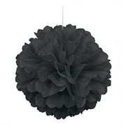 Pom Pom Decoration, 16-Inch, Black