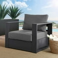 thumbnail image 3 of Modway Tahoe Outdoor Patio Powder-Coated Aluminum Armchair, 3 of 8