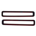 thumbnail image 5 of 2 Pcs Front Grille Cover Trim Car Adaptations Replacement for Dodge Challenger 2015?2021Carbon Fiber Style, 5 of 5