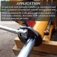 thumbnail image 5 of Large & Small Adjustable Gland Nut Spanner Wrench Set for Hydraulic Cylinders 1266 & 7463 (Set of 2), 5 of 5