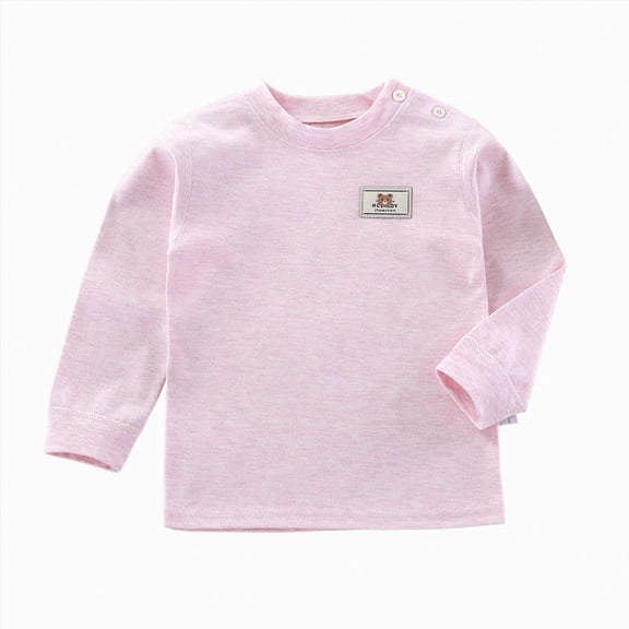 TOWED22 Toddler Baby Boy Graphic Long Sleeve T-Shirt Excavator Tops Kids Striped Tees,Pink,6-7 Y