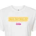 thumbnail image 3 of Barbie The Movie - Kenrgy Orange - Juniors Cropped Cotton Blend T-Shirt, 3 of 5