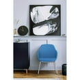 thumbnail image 3 of Bowery Hill 17" Modern Fabric Side Chair with 4 Metal Legs in Electric Blue, 3 of 3
