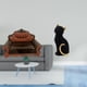 thumbnail image 2 of Sofá Miniatura, Sillón, Modelo DIY, Accesorio, Mueble, Habitación, Micropaisaje, Regalo, Decoraciones, Estatua De Gato, Figura De Resina, Adorno Coleccionable, Escultura De Animal, Entrada,, 2 of 8