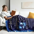 thumbnail image 4 of Butterfly Blanket for Sister, 50"x60" - Sister Birthday Gifts from Sisters, Gifts for Sisters Birthday, Mothers Day, Christmas, 4 of 7
