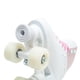 thumbnail image 3 of Patines de 4 ruedas para niñas Fuxion Sports Escarcha blanco 22 Talla 22 MX = Talla 34 Europa, 3 of 6