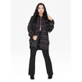 thumbnail image 1 of Oversized Nova Check Wool Blend Shacket, 1 of 5