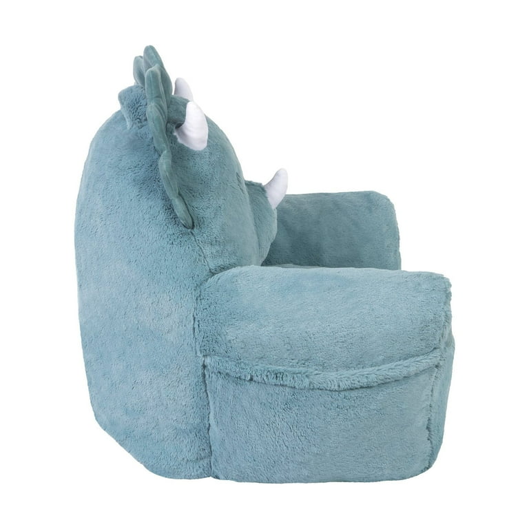Cuddo Buddies Unisex Toddler Dinosaur Plush Character Chair by