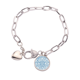 thumbnail image 1 of Ilustración patron decorativo de Talavera Pulsera de cadena de corazón Unbranded 7,5 pulgadas, 1 of 3