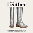 thumbnail image 4 of Botas Frye Campus Iconic Tall de 14 L para mujer, color plateado, 7,5 m, 4 of 7