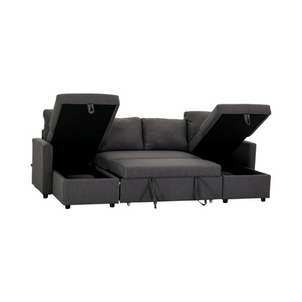 Sofá Cama Easy Living Duomo Gris Claro