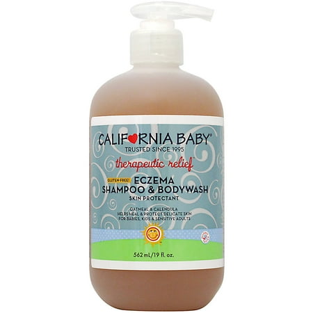 California Baby Relief thérapeutique Eczéma Shampooing et Bodywash, 19 fl oz