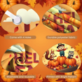 thumbnail image 3 of Autumn Theme Hello Fall Banner Thanksgiving Decor Maple Leaves Decoration Squirrel Pumpkin for Seasonal Celebration Outdoor Decor Indoor Decor, 3 of 9