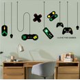 thumbnail image 2 of Calcomanías de pared de juegos Calcomanías de pared de videojuegos Calcomanías de pared de vinilo para juegos Calcomanías de pared de juegos NikouMX  Muebles, 2 of 8