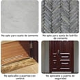 thumbnail image 3 of Guardapolvo para Puerta, Cubre Polvo para Puerta, Tope de Puerta Aislante Acústico, Burlete Puerta Entrada, Burlete Puerta Exterior e Interior (Blanco), 3 of 4