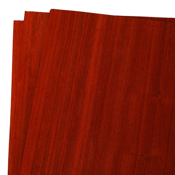 Padauk Placage 12 Pouces x 12 Pouces, 3 Pcs