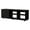 Dark Brown, variant on Xukmct Media Console for TVs up to 52 Inch, Entertainment Center with 4 Open Shelves, Tv Stand for Living Room, Bedroom, White