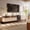 Natural Wood, variant on Double Storage, Cable Holes / Ideal for Living Spaces, Flexible Storage Use