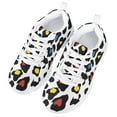 thumbnail image 3 of Pzuqiu Leopard Print Tennis Shoes Girls Size 5 Kids Lightweight Breathable Running Sneakers Outdoor Sport Shoes Mesh Walking Shoes, 3 of 5