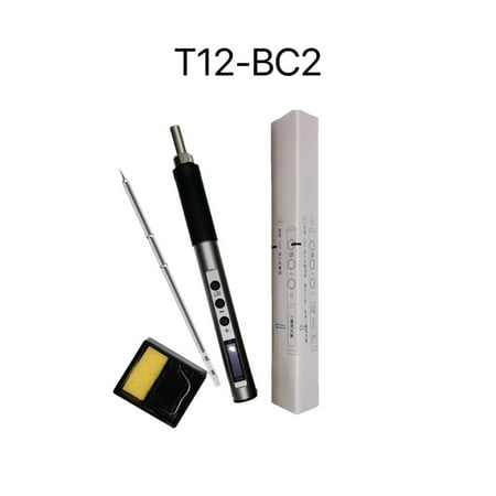 

Goodhd PTS100 T12 PD 5-20V 65W Portable Soldering Iron with Adjustable Temperature