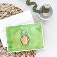 thumbnail image 2 of Turtle Watercolor Greeting Cards and Envelopes Pack of 8, 2 of 2