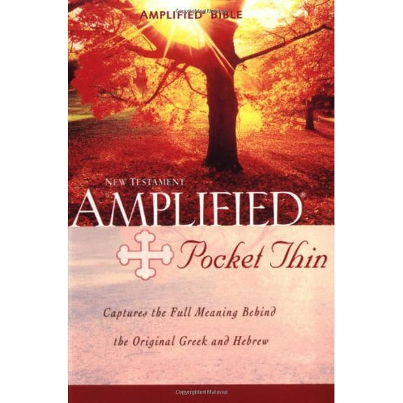 Pre-Owned Amplified Pocket -Thin New Testament (Paperback) 0310951658 9780310951650