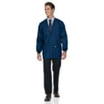 thumbnail image 5 of Landau Essentials Relaxed Fit 5-Pocket Snap-Front Scrub Jacket for Men 7551, 5 of 6