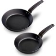 thumbnail image 2 of MASTERPAN Set de Sartenes de Alta Gama de 20 y 24 cm. Sartenes de Acero Inoxidable Ideales para Complementar tu Bateria de Cocina. Sartenes de Ceramica de Alta Gama para Cualquier Tipo de Cocina., 2 of 7