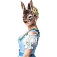 thumbnail image 2 of Navidad Pascua Mardi Gras Animal Máscara Media cara Máscara de conejo Mascarada Fiesta de disfraces Cosplay Props Carnaval Máscara de conejo JAMW Sencillez, 2 of 5