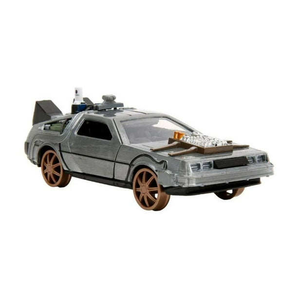 Vehículo Delorean 3 Jada Toys Escala 1:32 Volver Al Futuro multicolor