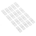 thumbnail image 3 of 40PCS RC Pinned Hinges Remote Control Airplane Plastic Hinge Model Aircraft Wing Parts Plane Part Accessories For Fixing Medium Size  Large Nylon Replacement, 3 of 8