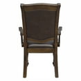 thumbnail image 4 of Lexicon Lordsburg Wood Dining Room Arm Chairs in Brown Cherry (Set of 2), 4 of 5