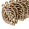 thumbnail image 4 of 20 Piezas De Adornos De Adornos De Manualidades Para Colgantes De Joyas DIY, Para Perchas, Etiquetas, Fabricación De Tarjetas Macarena Etiquetas huecos de madera, 4 of 7