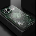 thumbnail image 5 of Compatible with iPhone 15 Pro Max Luminous Case Glow in The Darkness Noctiluncent Fluorescent Case with Wireless Charging for Women Men Slim Soft Bumper Protector Shockproof Phone Cover, Green, 5 of 13