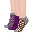 thumbnail image 2 of Cute Quality Lowcut Cotton Ankle Socks Women College Office Gift for Her 12-Pairs (Classic Argyle Cherry), 2 of 9