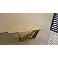 thumbnail image 2 of Mesa de Comedor Kessa Muebles Amli Dorado, 2 of 4