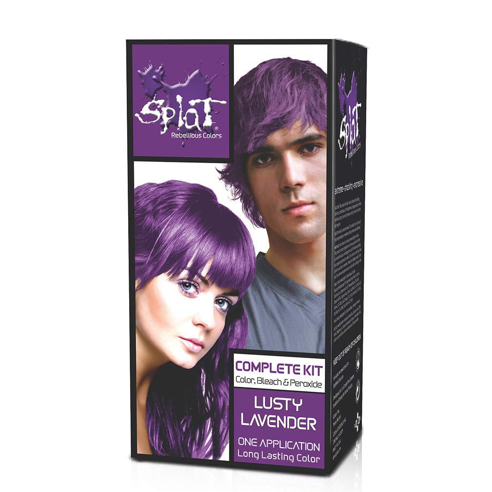 Splat Rebellious Fantasy Complete Hair Color Kit in Lusty Lavender{{name} -  