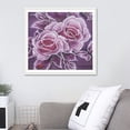 thumbnail image 1 of Delicate Flower Embroidery Rhinestone Picture DIY Crafts Home Decoration, 1 of 9