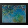 thumbnail image 2 of Monet, Claude 14x12 Black Modern Framed Museum Art Print Titled - Wisteria, 2 of 5