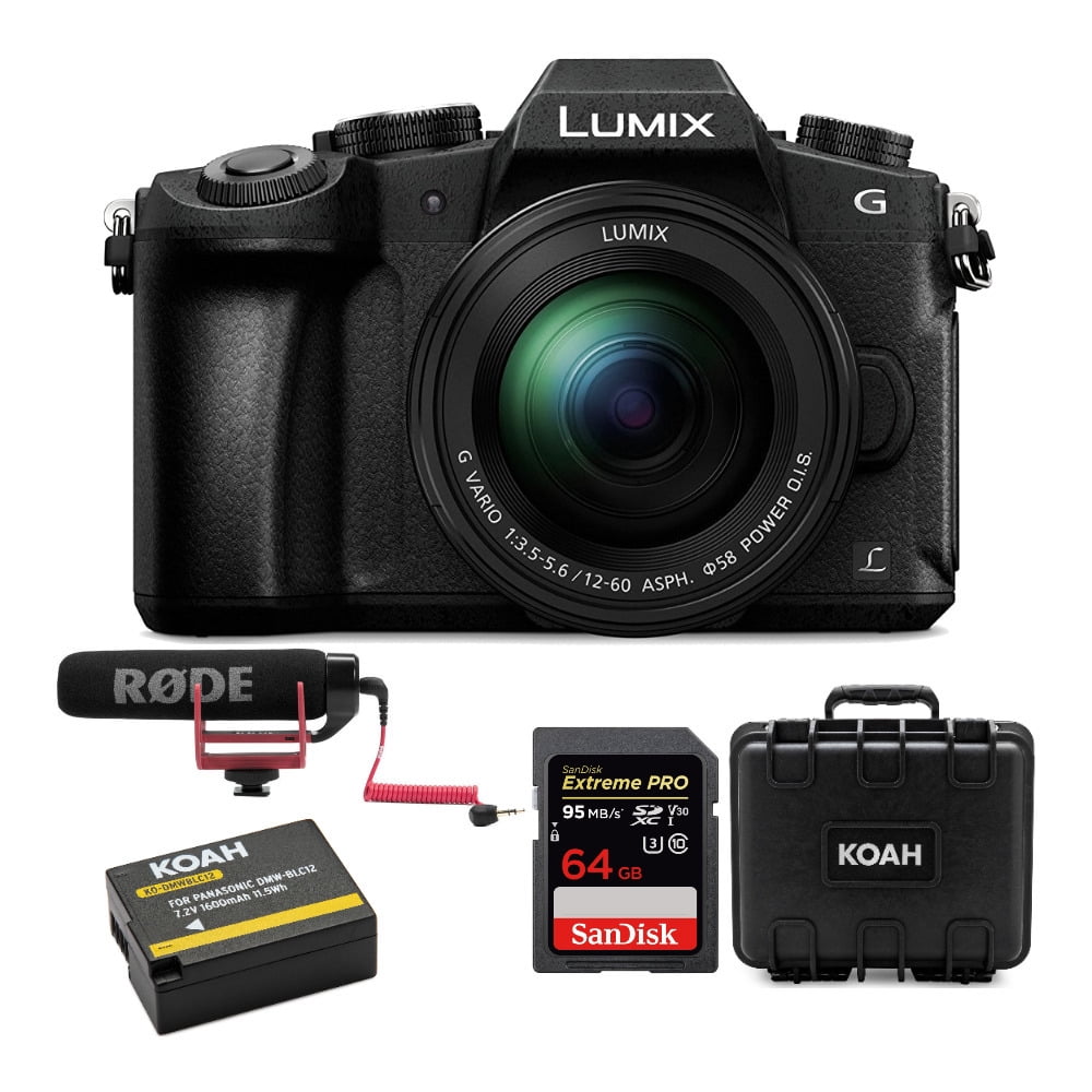Panasonic LUMIX G85 4K Mirrorless Camera with 1260mm Lens and