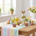 thumbnail image 6 of 24 pack Mini Woven Basket Set with 100 Mini Easter Eggs, Small Easter Basket Bulk with Handles, Decorative Small Easter Baskets for Home Office Party Table Decor Spring Decor, 6 of 8