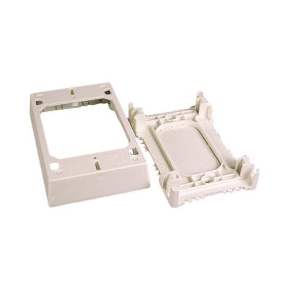 Wiremold Extension Box Fitting,Ivory,PVC 2348S/51